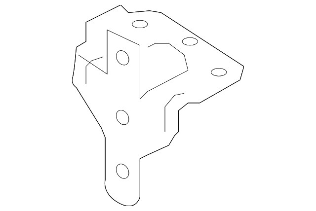28070EH110 Деталь DVD UNIT FRONT BRACKET