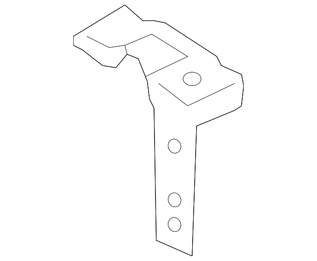 28071EH110 Деталь DVD UNIT REAR BRACKET