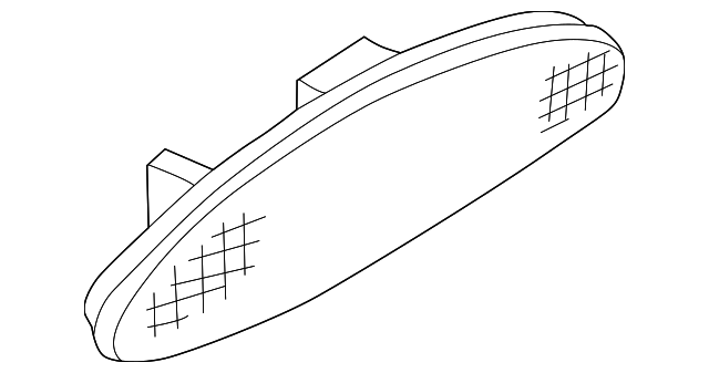 26189-2Y910 Деталь LENS, LEFT