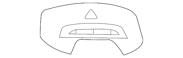 1WV69DX9AB Деталь BULKHEAD TRIM BEZEL, LEFT
