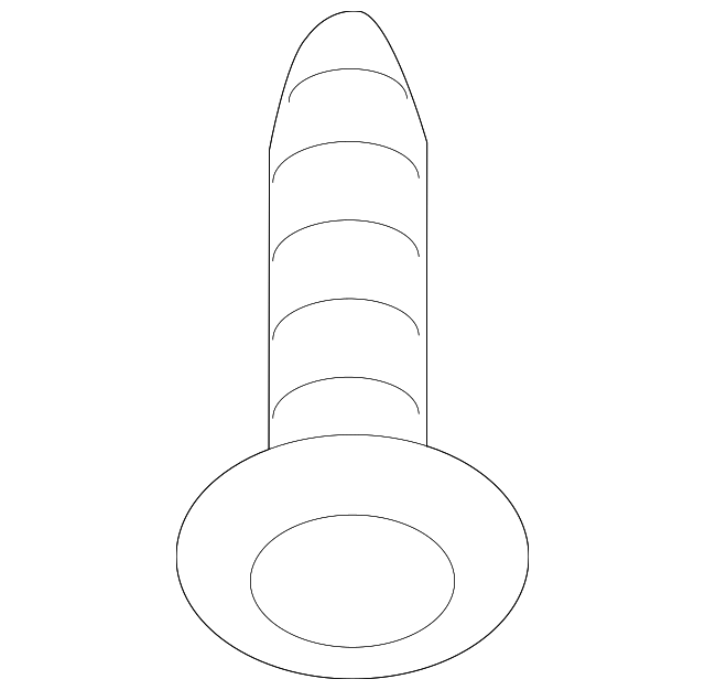 -W506824-S437 CARGO LAMP BULB SCREW