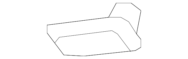 11570802 Деталь UPPER QTR TRIM RETAINER CLIP, LEFT