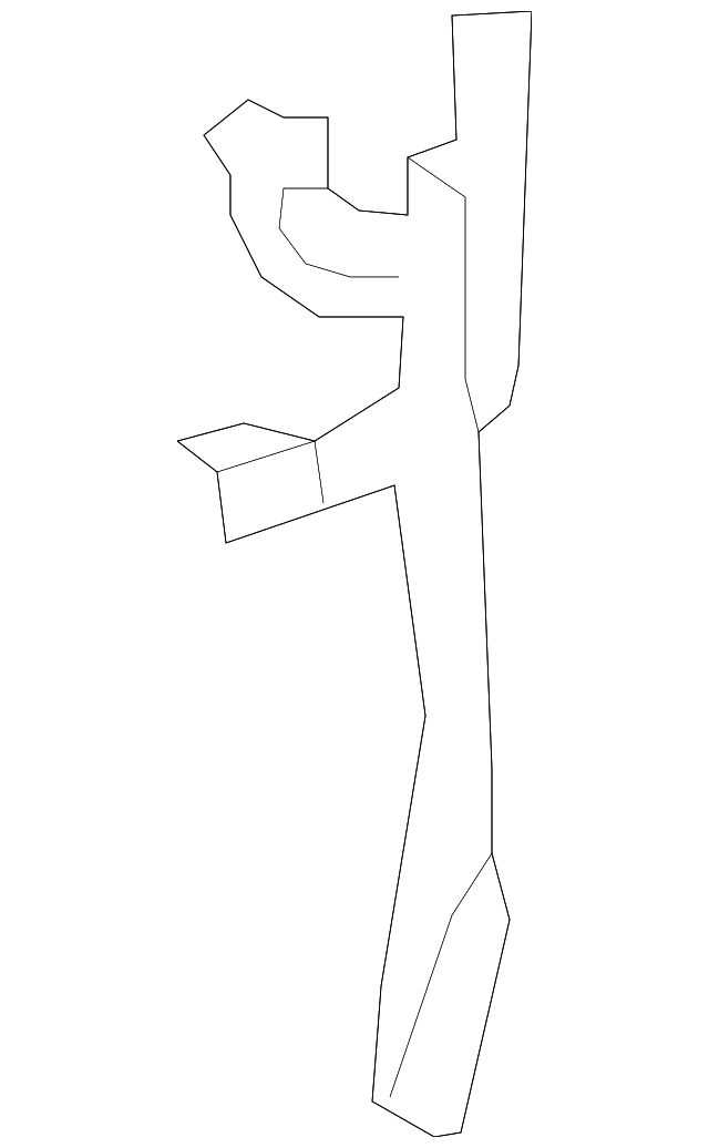 53208-0T010 Деталь LATCH SUPPORT