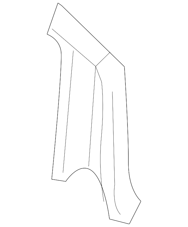 0K34A-70190B Деталь CORNER REINF, RIGHT