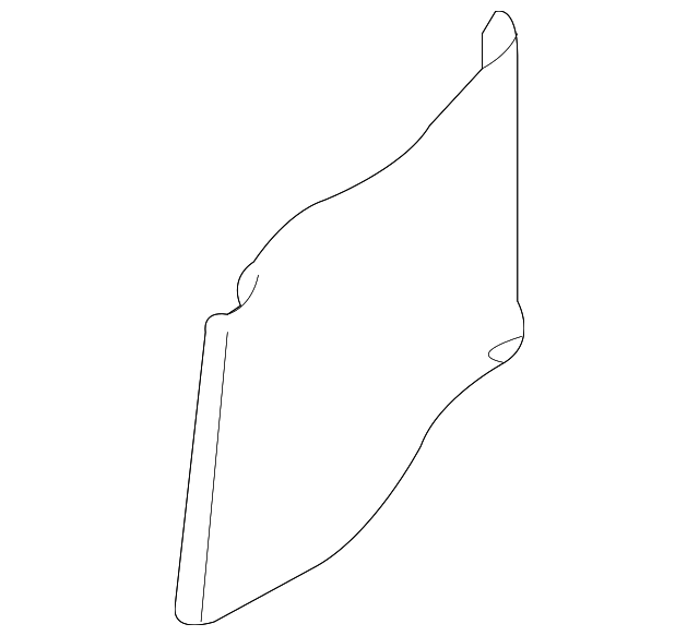 5872065J11 Деталь FRONT COVER, LEFT