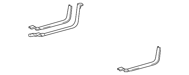 77601-53030 FUEL TANK STRAP, RIGHT