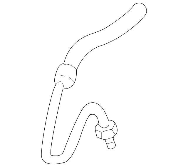 15550398 Деталь RETURN HOSE