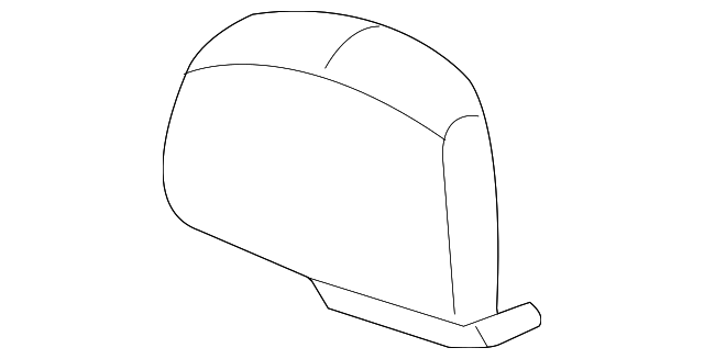 25952495 HEADREST, LEFT