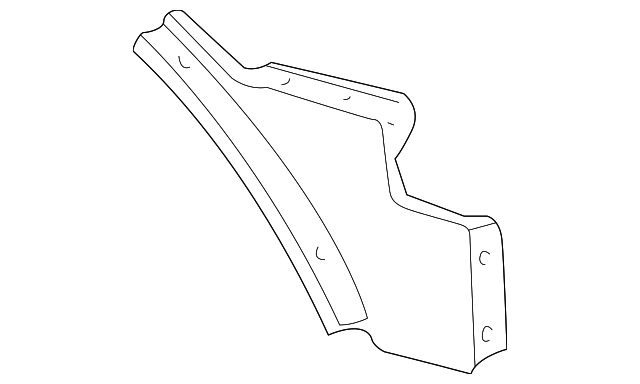 FOUZ10769A BATTERY TRAY BRACE