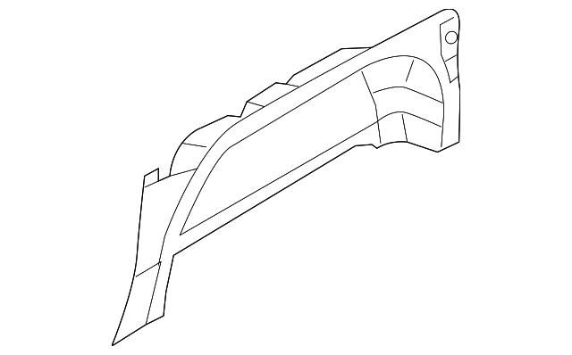 19317120 Деталь INNER WHEELHOUSE, LEFT