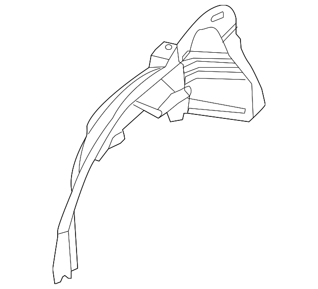 76751-1GR0A Деталь INNER WHEELHOUSE, LEFT