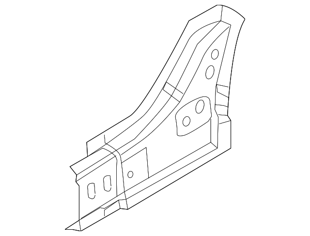 764B3-1GR0A Деталь SILL REINF, LEFT
