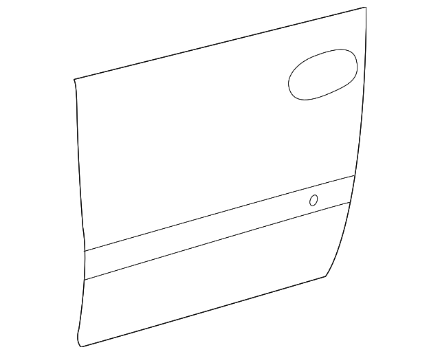 4717643AC Деталь OUTER PANEL, LEFT