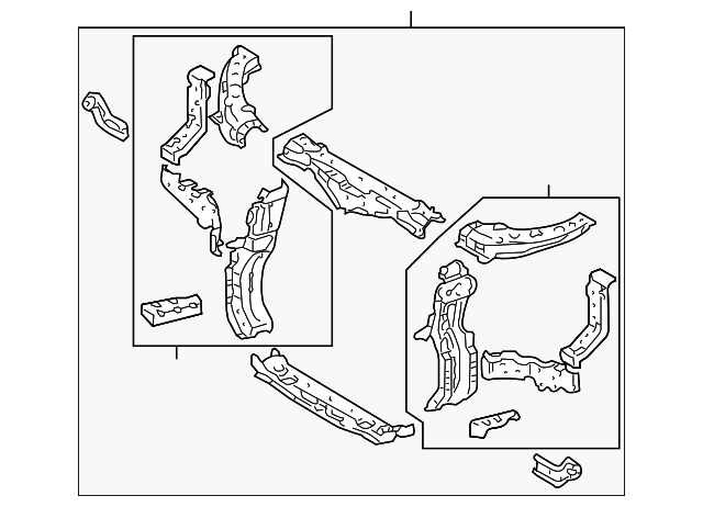 53201-48031 Деталь RADIATOR SUPPORT