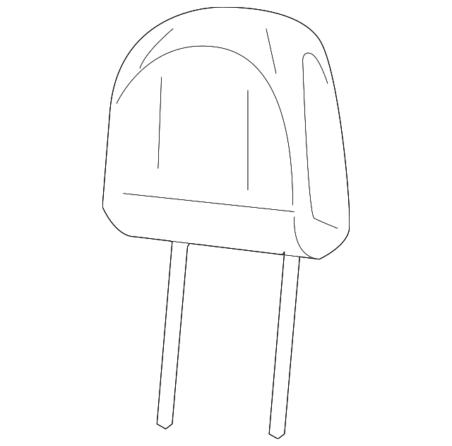 ZZCA-88-104-04 Деталь HEADREST, RIGHT