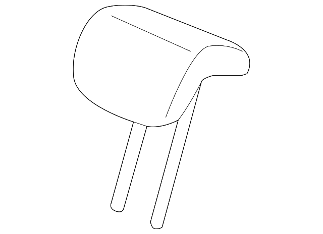 82940-T5R-A31ZA Деталь HEADREST ASSY., RR. CENTER *NH900L* (DEE