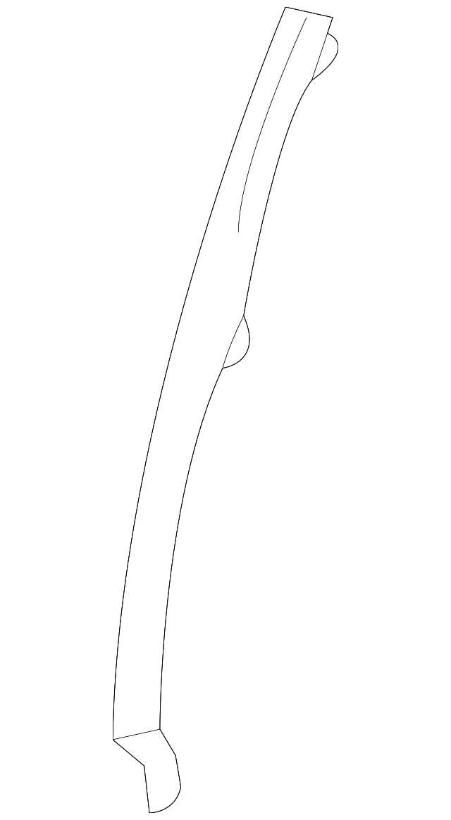 8173078J00 Деталь REAR GUIDE, LEFT