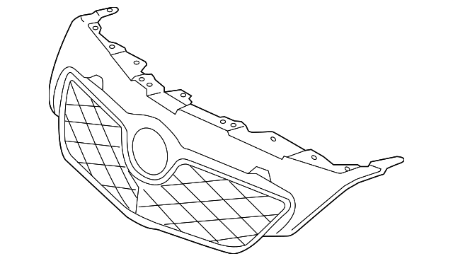 53111-12B30 Деталь GRILLE
