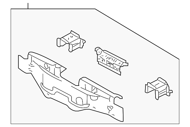 EF91-53-940B Деталь CROSSMEMBER