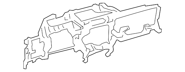 55303-76010 Деталь INSTRUMENT PANEL
