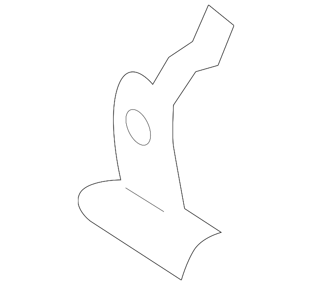 55326-76010 Деталь UPPER CRASH PAD STAY, RIGHT