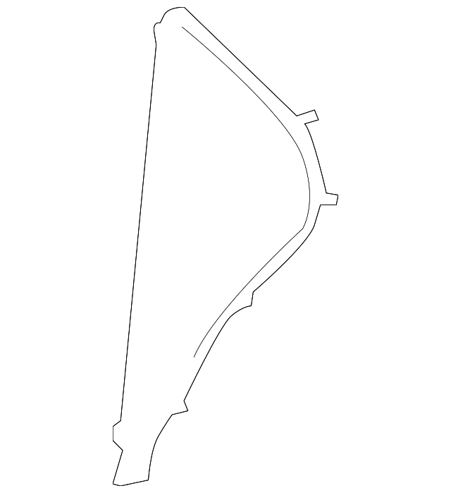55318-76010-C0 Деталь SIDE TRIM PANEL, LEFT