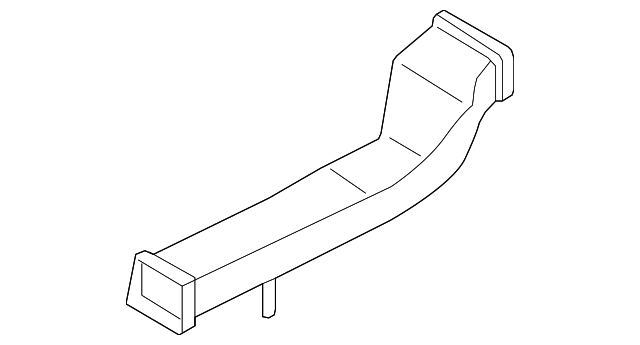 97010-3S000 Деталь REAR DUCT