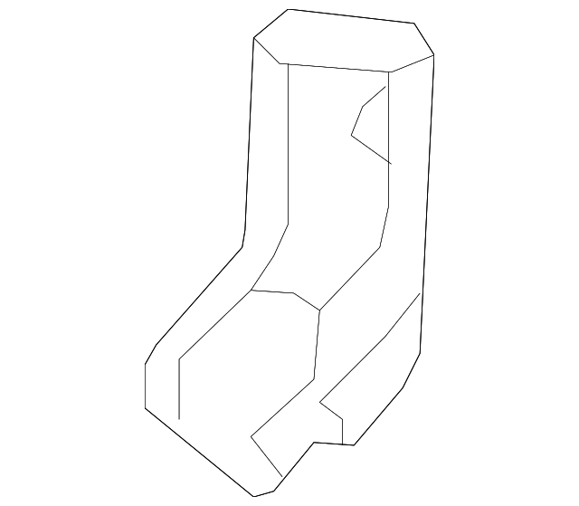 97390-3S000 Деталь DEFROSTER DUCT, RIGHT