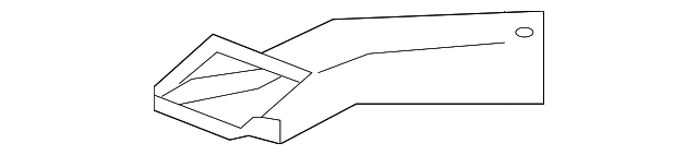 97380-3S000 Деталь DEFROSTER DUCT, LEFT