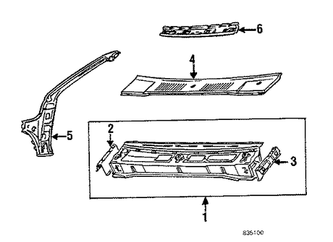 Tercel Обтекатель