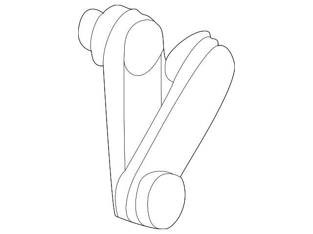 ZZM0-58-370 Деталь REGULATOR HANDLE, RIGHT