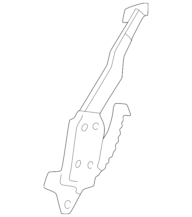 ZZM1-58-560B Деталь REGULATOR, RIGHT