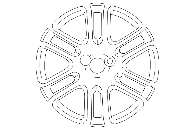 42611-21200 Деталь WHEEL, ALLOY