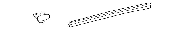 67888-06010 Деталь LOWER W'STRIP, LEFT