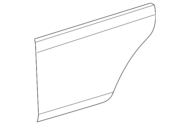 67113-06100 Деталь OUTER PANEL, RIGHT