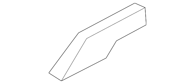 73831CG710 Деталь ROOF RACK END PIECE, LEFT