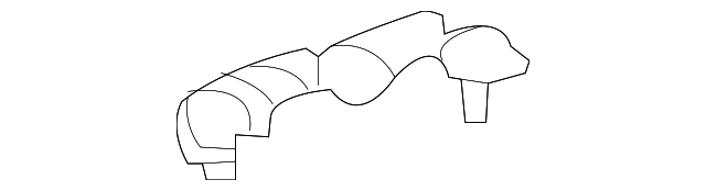 738A0CG000 Деталь MOUNT BRACKET, LEFT