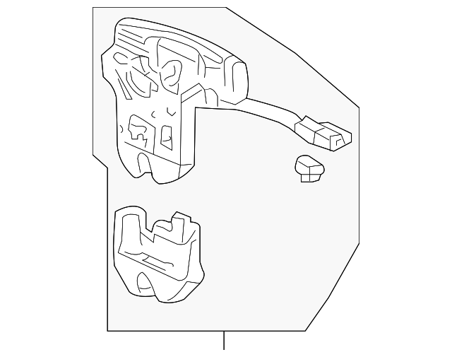 74851-S2A-003 Деталь LOCK, TRUNK LID