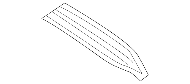 73242AG000 Деталь ROOF BOW