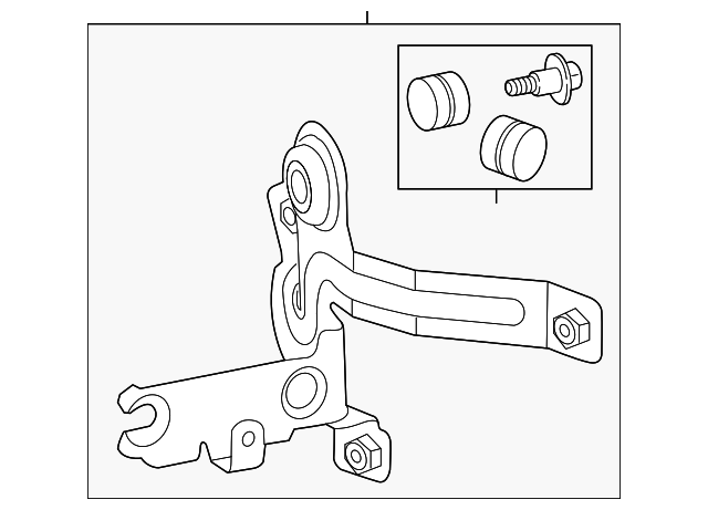 22880238 Деталь MOUNT BRACKET