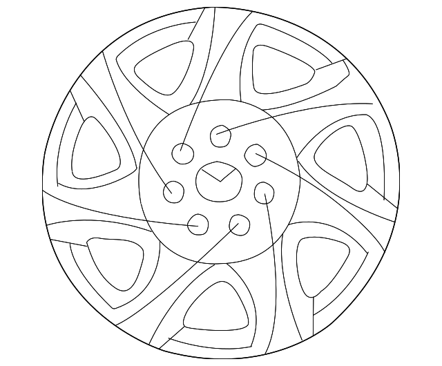 B30F-37-170 Деталь WHEEL COVER