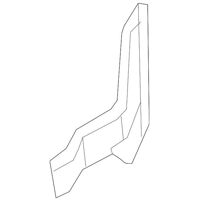 51132759263 Деталь SIDE COVER, LEFT