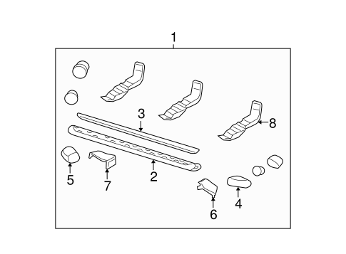 Explorer Sport Trac RUNNING BOARD