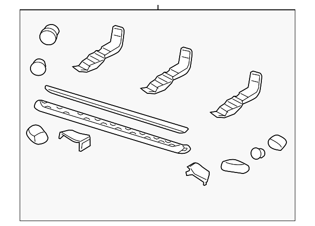 1L5Z-16450-AAA Деталь RUNNING BOARD