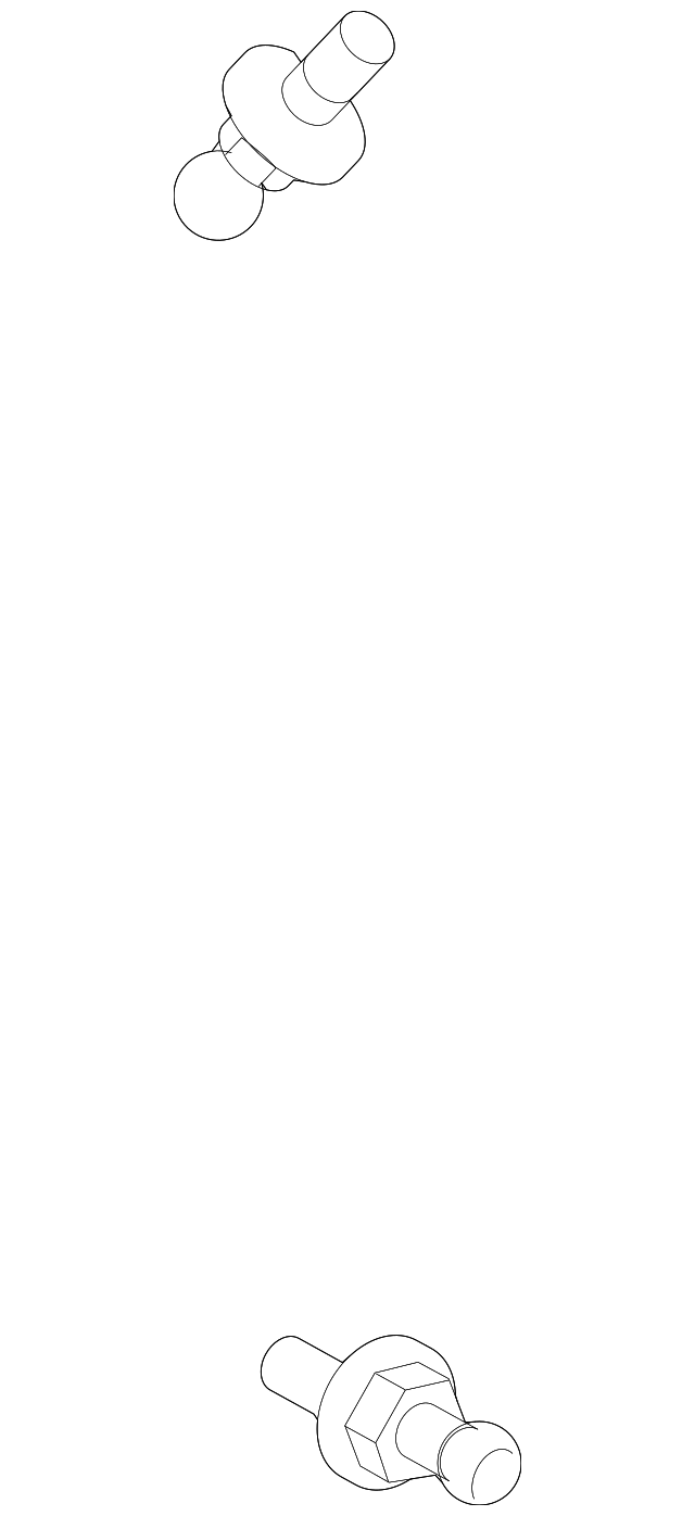 68961-12050 Деталь SUPPORT CYLINDER BALL STUD, LEFT