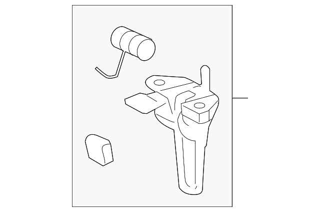 53550-60101 Деталь SAFETY CATCH