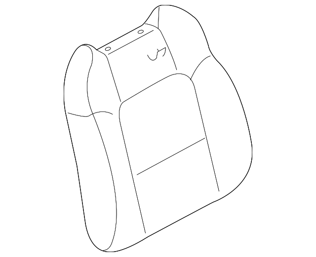 64150AG14AWA Деталь SEAT BACK COVER, RIGHT