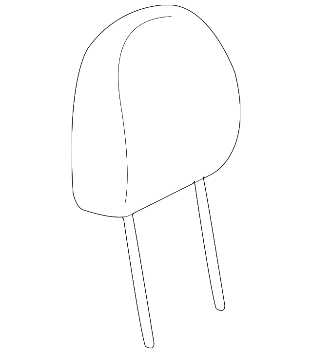 64061AG07AWA Деталь HEADREST, RIGHT