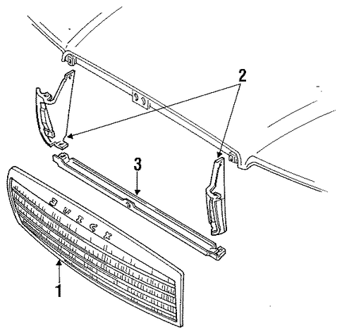 Park Avenue GRILLE & COMPONENTS