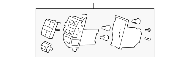 79620-TA0-A02ZB Деталь SWITCH ASSY., AUTO AIR CONDITIONER *NH69